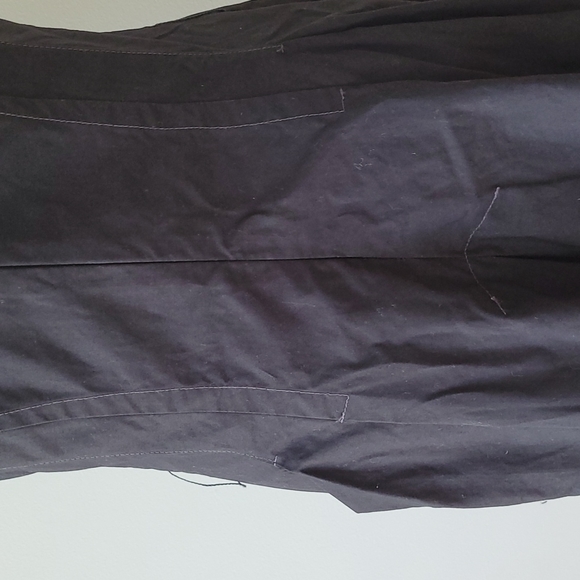 Cue Size 10 black 100% cotton dress - Picture 5 of 9